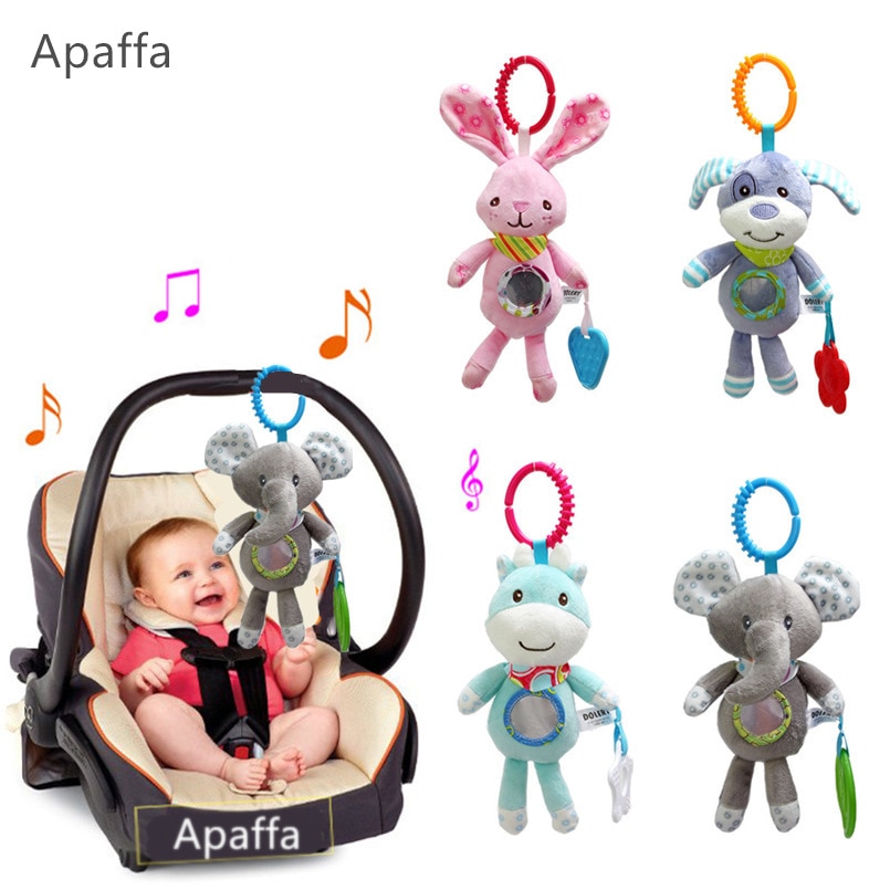 Hanging Plush Infant Car Seat Toy